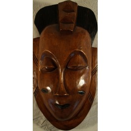 Stor lysebrun maske Stor lysebrun maske