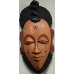 Lysebrune mellemstore masker